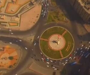 حالة المرور من ميدان التحرير وكوبري 6 أكتوبر بطائرات «الدرون» مع «ON Live»