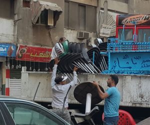 حملة مكبرة لإزالة الإشغالات بأسواق وشوارع رأس البر ودمياط