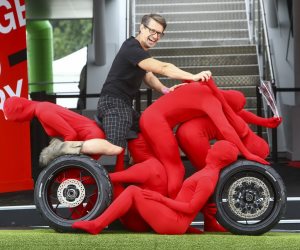 هوندا تقدم «السيارة البشرية» في مهرجان جودوود