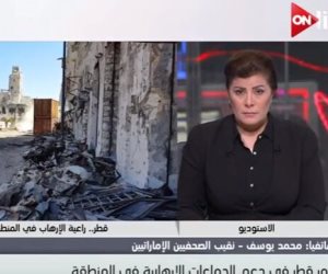 نقيب الصحفيين الإماراتى لـ ON LIVE: عملية سيناء الإرهابية رد فعل قطرى على بيان الدول المقاطعة