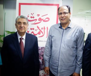 وزير الكهرباء في ضيافة «صوت الأمة» (فيديو وصور) 