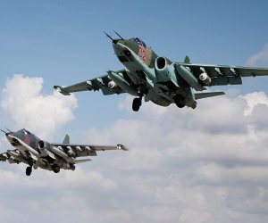 طائرات سلاح الجو الروسي تدمر مصانع دبابات انتحارية في سوريا