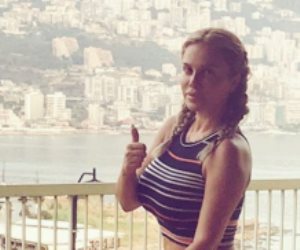 شاهد.. نيكول سابا على «العجلة»