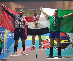 الرباع البارالمبى شريف عثمان يحرز الذهبية الثالثة لمصر في بطولة العالم لرفع الأثقال