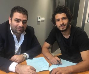 ننشر الصور الأولي لتوقيع أحمد حجازي بعد انضمامه لنادي ويست بروميتش