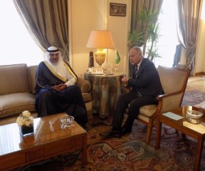 تفاصيل لقاء «أبو الغيط» مع وزير خارجية الكويت 