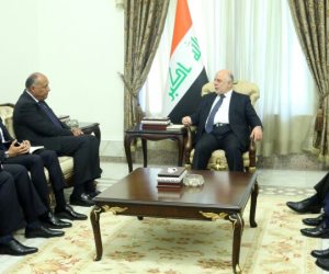 وزير الخارجية يؤكد استعداد مصر لمساعدة العراق على استعادة آمنه