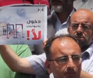 رجال دين فلسطينيون ينظمون وقفة نصرة للأقصى (صور)