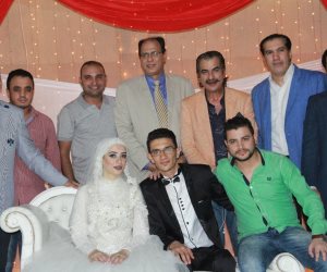الزميل أحمد مسعود يحتفل بحفل زفافه (صور)
