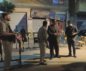 مدير أمن كفر الشيخ يتفقد الخدمات الأمنية بمطوبس (صور)