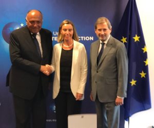 بدء جلسة الحوار السياسي بين مصر والاتحاد الأوروبي في بروكسل