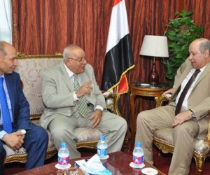 رئيس مجلس الدولة السابق يزور أبو العزم لتهنئته بمنصبه