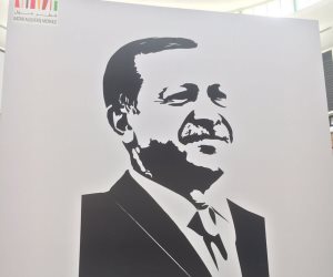 تركيا تحتل الدوحة.. جدارية «أردوغان» في مول قطري تثير استياء المواطنين 