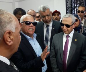 محافظ بورسعيد يستنكر تجهيزات المجمع الذي افتتحه رئيس مصلحة الجمارك