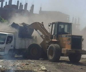 محافظ سوهاج: رفع ٢٧ طن تراكمات ومخلفات صلبة بمدينة المراغة ( صور ) 