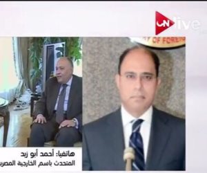 المتحدث باسم الخارجية لـ"ON Live": أطراف خارجية تدخلت سلبيا فى العلاقات بين مصر والسودان