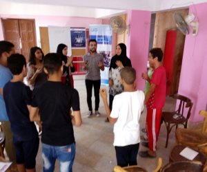 شباب وفتيات طموه ومنشأة كاسب بالجيزة يصورون أفلاماً تسجيلية تكشف مخاطر الممارسات الجنسية الخاطئة (صور) 