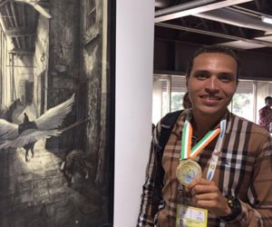 مصر تفوز بالميدالية البرونزية في الرسم بدورة الألعاب الفرانكفونية بكوت ديفوار