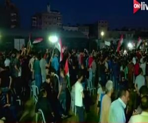 «تحيا جمهورية مصر العربية» هتاف آلاف الفلسطينيين بقطاع غزة