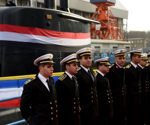 مراسم تسلم مصر الغواصة الألمانية الجديدة (بث مباشر)