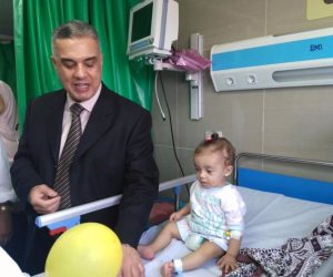 افتتاح وحدة عناية مركزة للأطفال بمستشفى فوزى معاذ بالإسكندرية (صور)