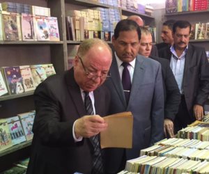 وزير الثقافة يفتتح معرض طنطا الثاني للكتاب (صور)