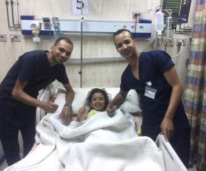 مستشفى «راس سدر» تنقذ طفلة تعرضت للغرق وتوقفت عضلة القلب (صور) 
