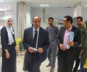 محافظ الإسكندرية: ٧ حالات بمستشفى سموحة الجامعي من ضحايا قطار الإسكندرية (صور)