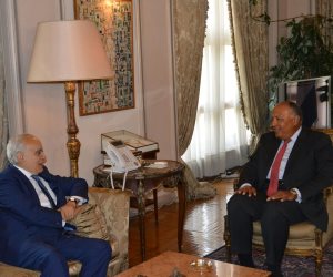 سامح شكري يطلع مبعوث الأمم المتحدة على الجهود المصرية لحل الأزمة الليبية
