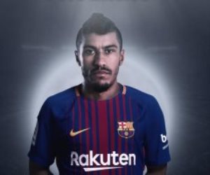 ملخص لمسات باولينيو لاعب برشلونة الجديد في أول مشاركة له (فيديو)