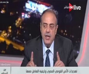 اللواء مصطفى مرتضى لـ"ON Live": لا يوجد قوة على وجه الأرض تستطيع هزيمة شعب متماسك