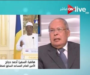 السفير أحمد حجاج لـ"ON Live": زيارة السيسى لدول أفريقيا ستظهر نتائجها فى المستقبل 