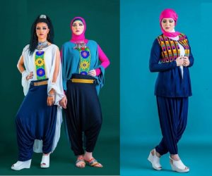 مصممة الأزياء "مروة البغدادي" تقدم مجموعتها الجديدة للعيد موديلات بلمسات سيناويه