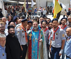 المسيحيون الإرثوذكس السوريون يحتفلون بتنصيب أسقف الحسكة الجديد