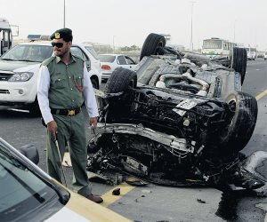 الإمارات: وفاة 37 شخصا بحوادث المرور بسبب السرعة الجنونية بالنصف الأول في عام 2017