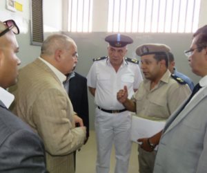 مدير مصلحة السجون في زياره مفاجأه للتفتيش علي سجن قطا (صور)‎
