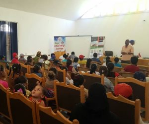 «استعلامات أبوسمبل» تنظم مبادرة لتنمية مهارات الأطفال (صور وفيديو)