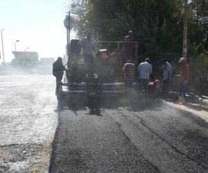 غداً.. بدء التشغيل التجريبى لكوبرى البهنسا بالمنيا تمهيداً لافتتاحه (صور) 