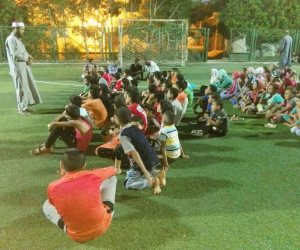 طلاب «المسجد الجامع» يزورون مركز شباب أبيس للتوعية بأهمية الرياضة (صور)