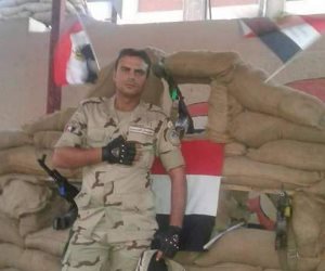أهالي كفر الحناوي في البحيرة يُودّعون شهيد الإرهاب بشمال سيناء