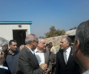 وزير الري يصل حي شرق شبرا الخيمة