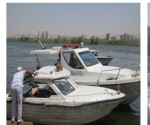 المسطحات المائية تشن حملة لإزالة التعديات على نهر النيل وبحيرة المنزلة‎