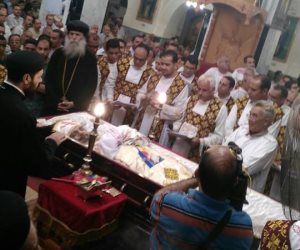  الكنيسة تعلن عن وفاة القمص أيوب كاهن كنيسة العذراء