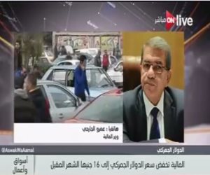 وزير المالية لـON Live: هناك ارتفاع لقيمة الجنيه أمام الدولار بشكل تدريجي