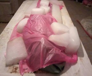 مدير مستشفى الحسينية بالشرقية عن تغطية جثة بألواح ثلج: الثلاجات قديمة ومعنديش حل بديل 