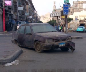 دفتر أحوال السيارت المهجورة فى شوارع مصر