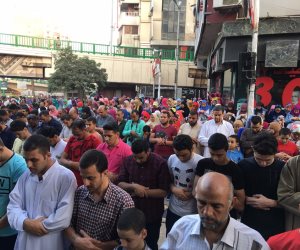 الآلاف يؤدون صلاة عيد الأضحى في 73 ساحة شعبية بأسيوط (صور)