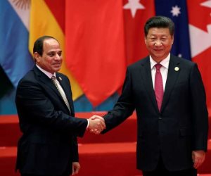 الرئيس الصيني: ندعم الجهود المصرية في مكافحة الإرهاب