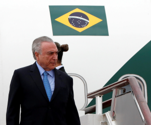 الادعاء البرازيلى يوجه اتهامين بالفساد للرئيس تامر