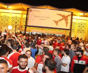 استقبال أسطوري لمنتخب سوريا بعد تأهله لملحق كأس العالم (فيديو وصور)